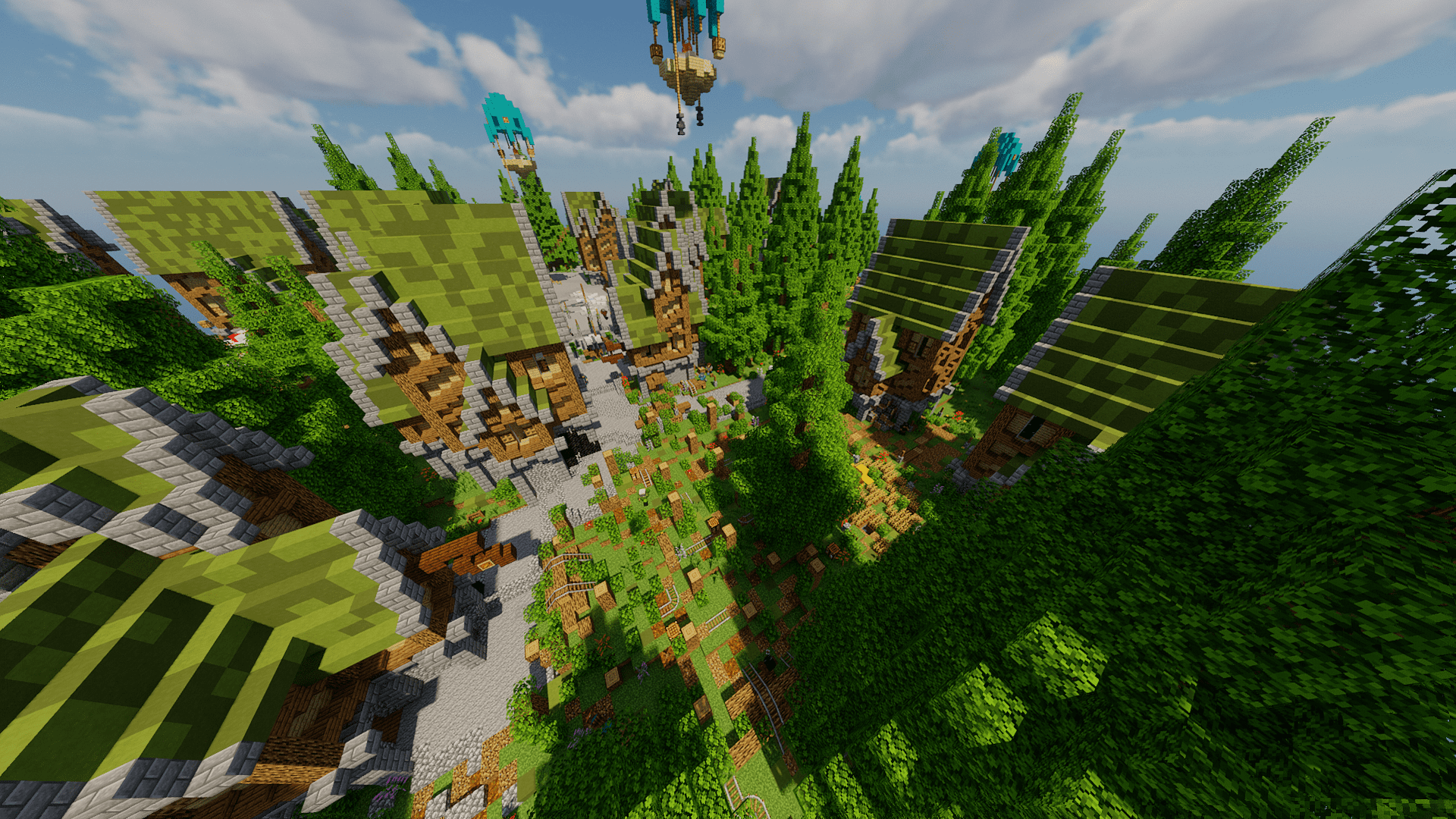 Spring Lobby Map Designs Lobby | Spring Island Lobby | BuiltByBit